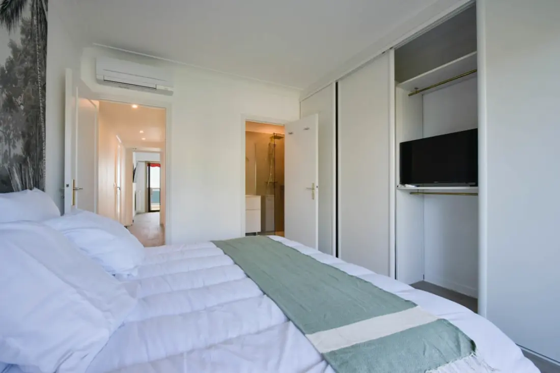 Residence 3p Sea View, Foot Beaches & Private Parking.
