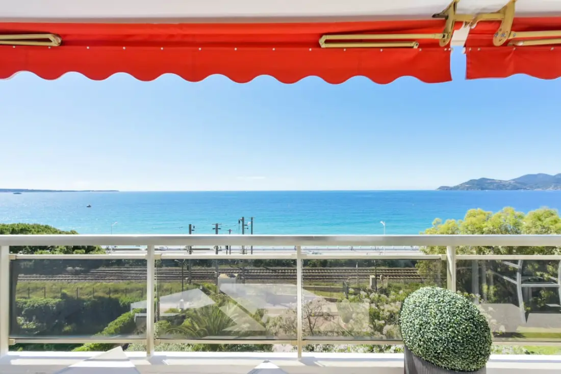 Residence 3p Sea View, Foot Beaches & Private Parking.