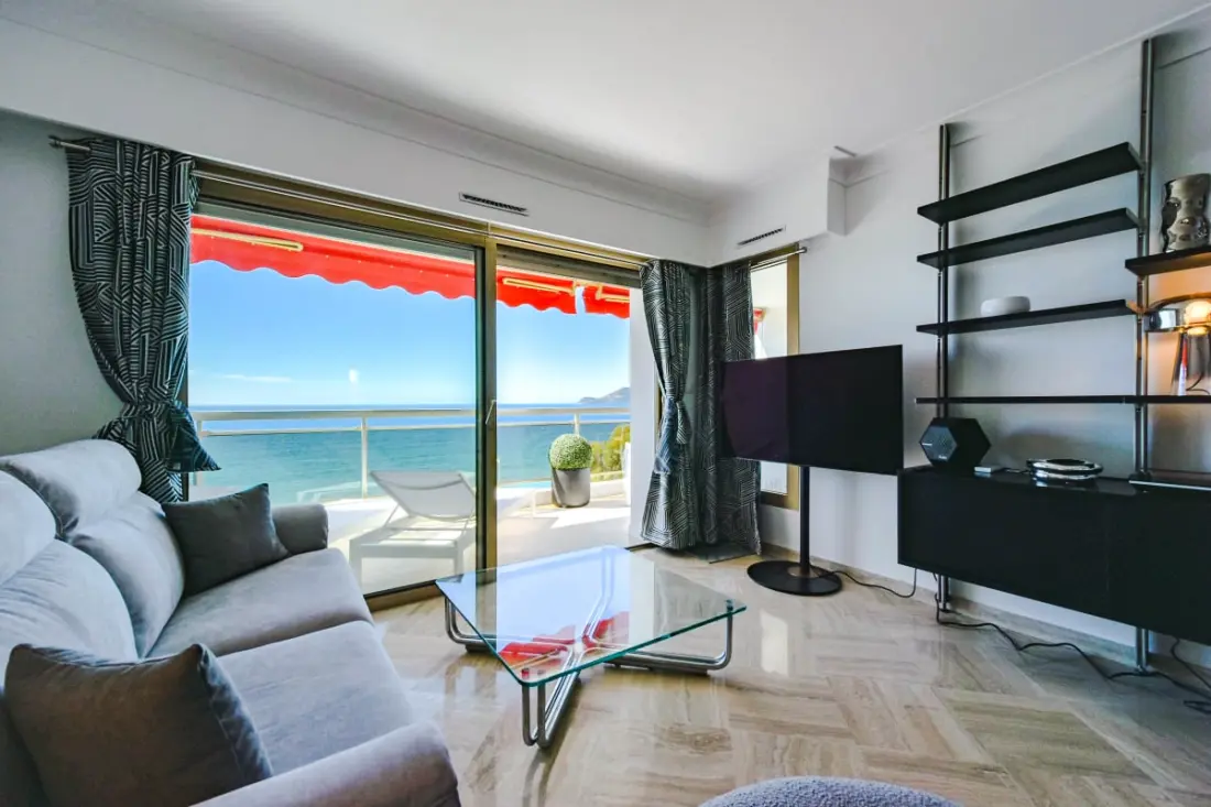 Residence 3p Sea View, Foot Beaches & Private Parking.
