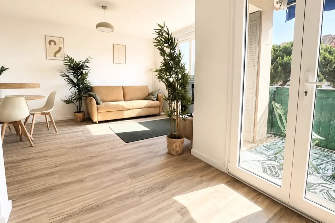 Apartman terasz Cannes