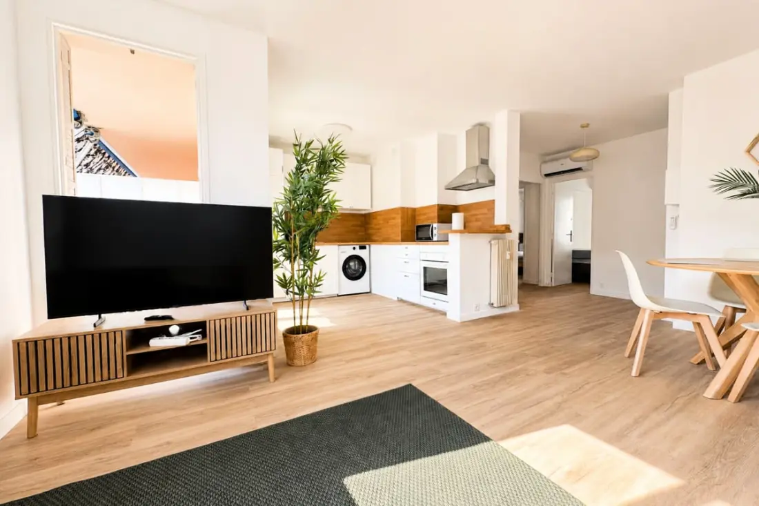 Apartman terasz Cannes