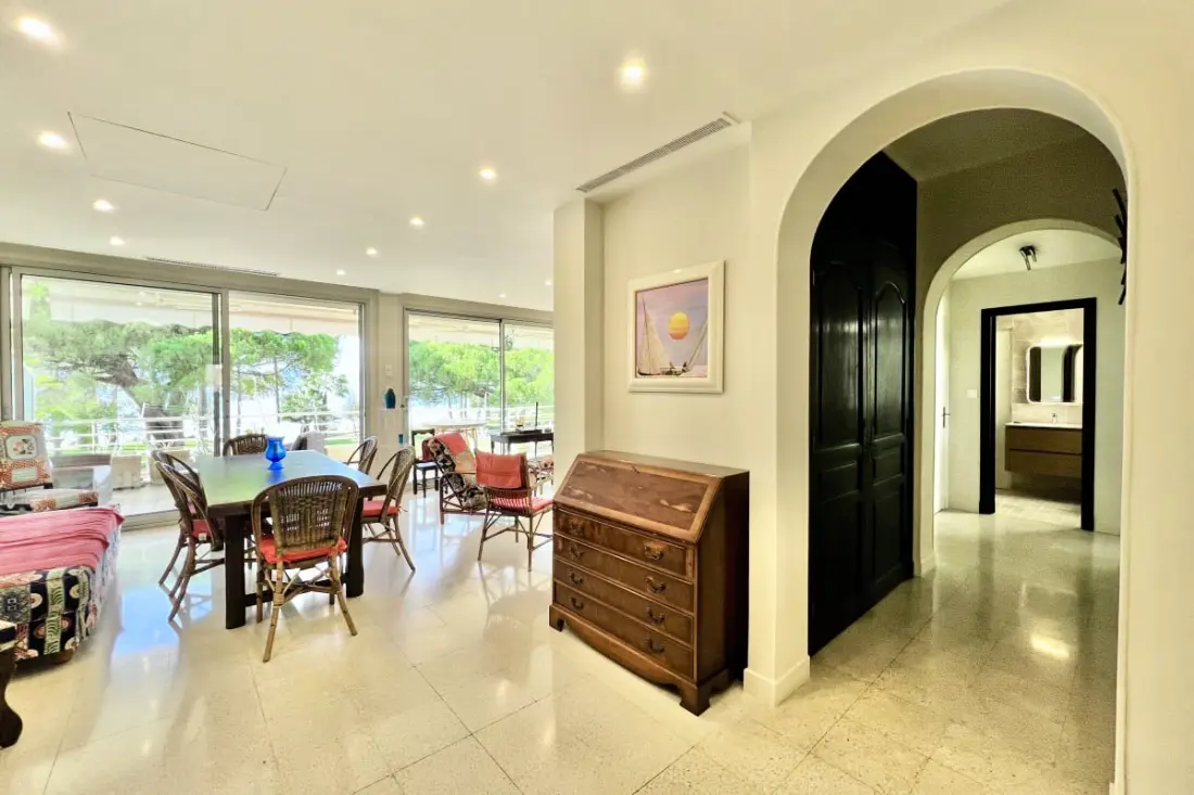 Apt Pointe Croisette, Nagy Terrace Face Beach