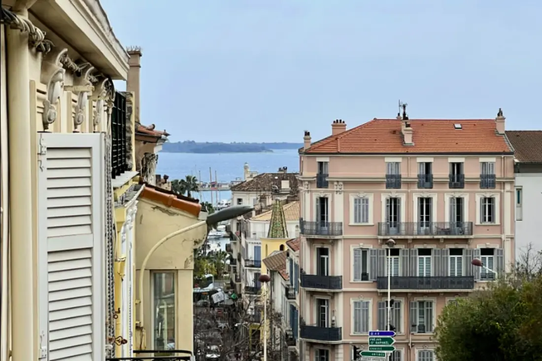 Cannes: Apartman 38m2 View Sea, Közeli központ