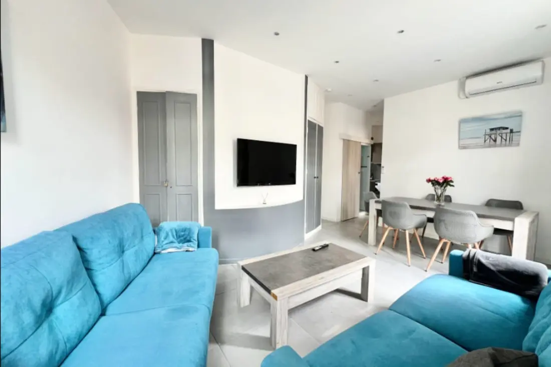 Cannes: Apartman 38m2 View Sea, Közeli központ
