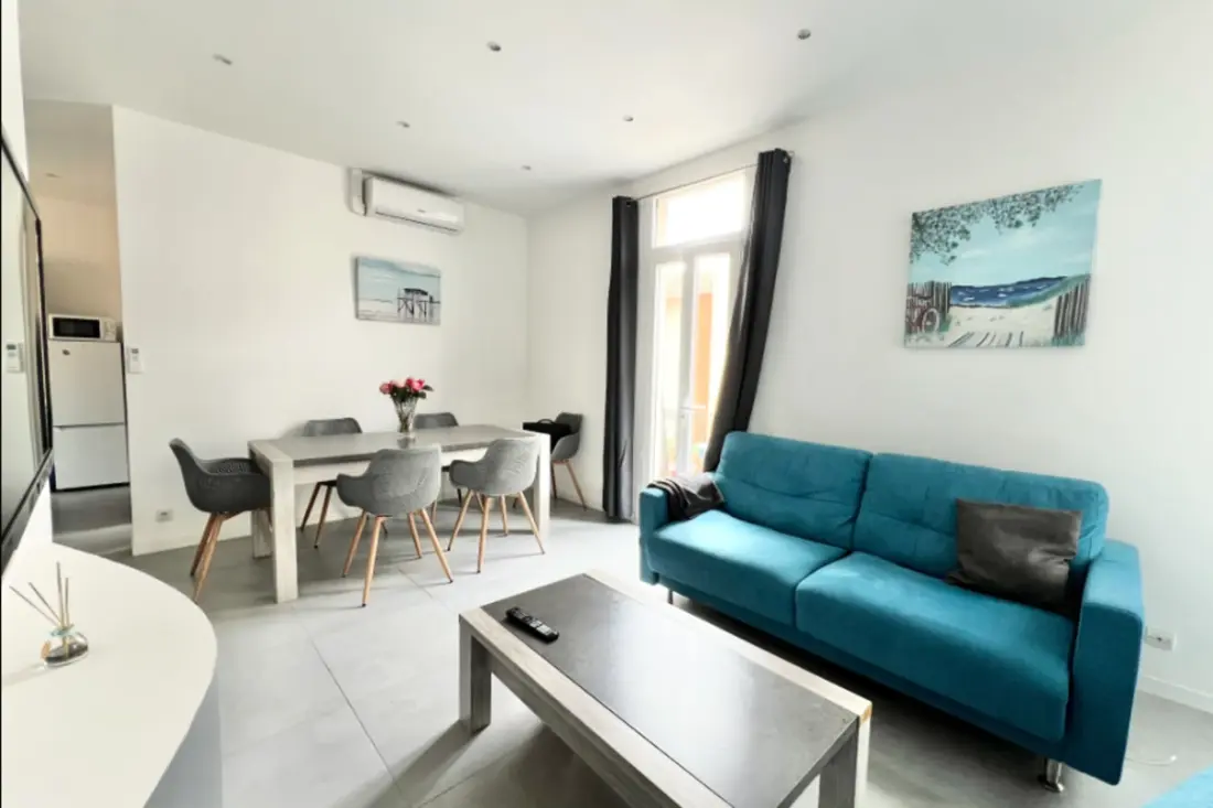 Cannes: Apartman 38m2 View Sea, Közeli központ