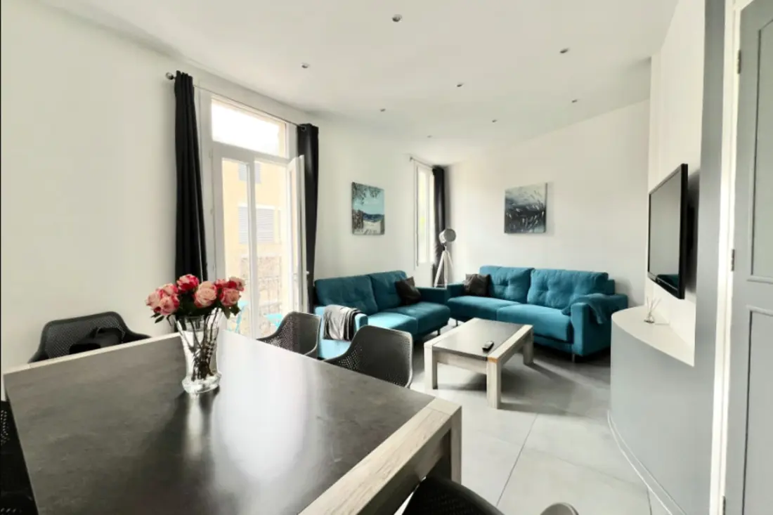 Cannes: Apartman 38m2 View Sea, Közeli központ