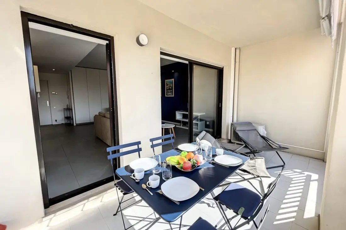 Kiváló 2 szoba - 3 fő - terasz Cannes Center Port Suquet Olam ingatlanjai