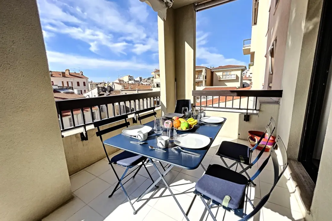 Kiváló 2 szoba - 3 fő - terasz Cannes Center Port Suquet Olam ingatlanjai