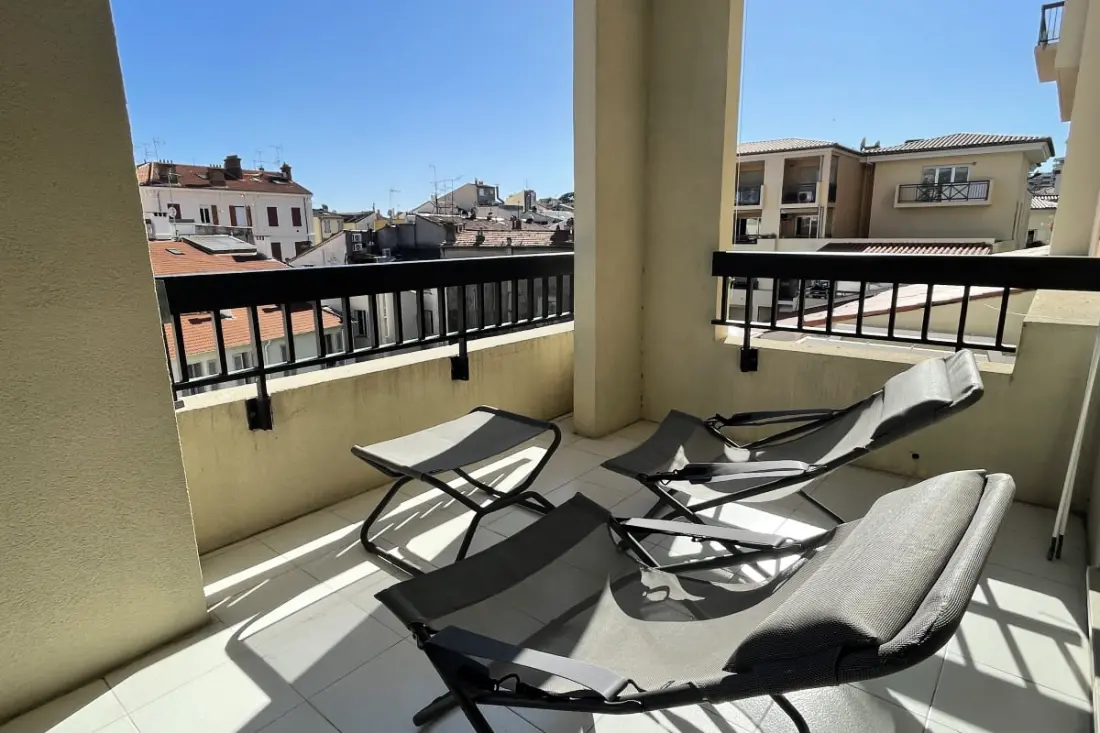 Kiváló 2 szoba - 3 fő - terasz Cannes Center Port Suquet Olam ingatlanjai