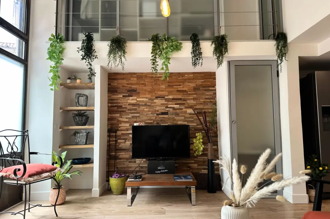 Tágas duplex, közel Cannes városközpontjához