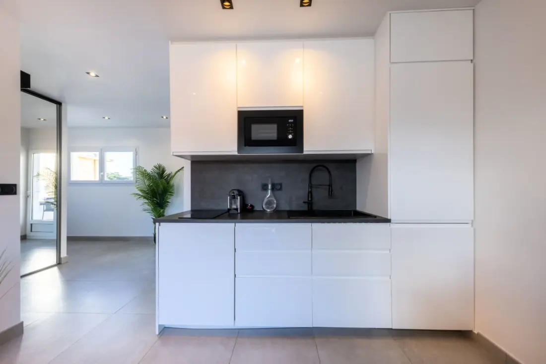 06az - Apartman terasszal 10 percre a palotától