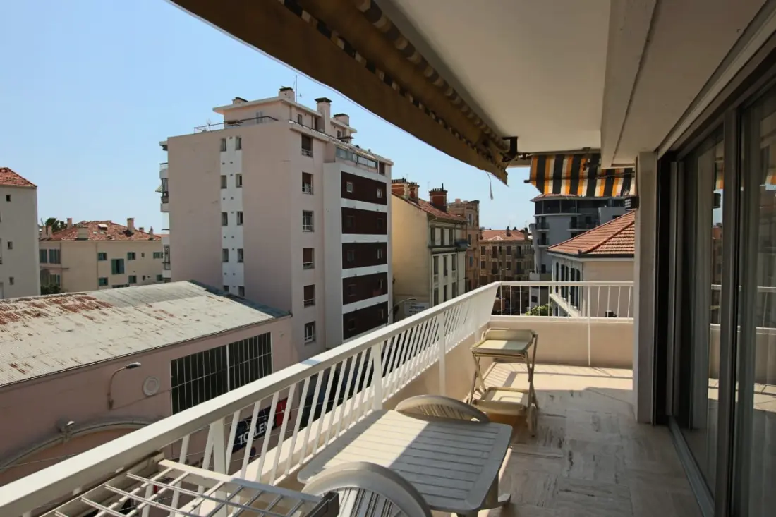 T3 tágas rezidenciát terasz - Cannes Centre, Deux Pas De La Croisette