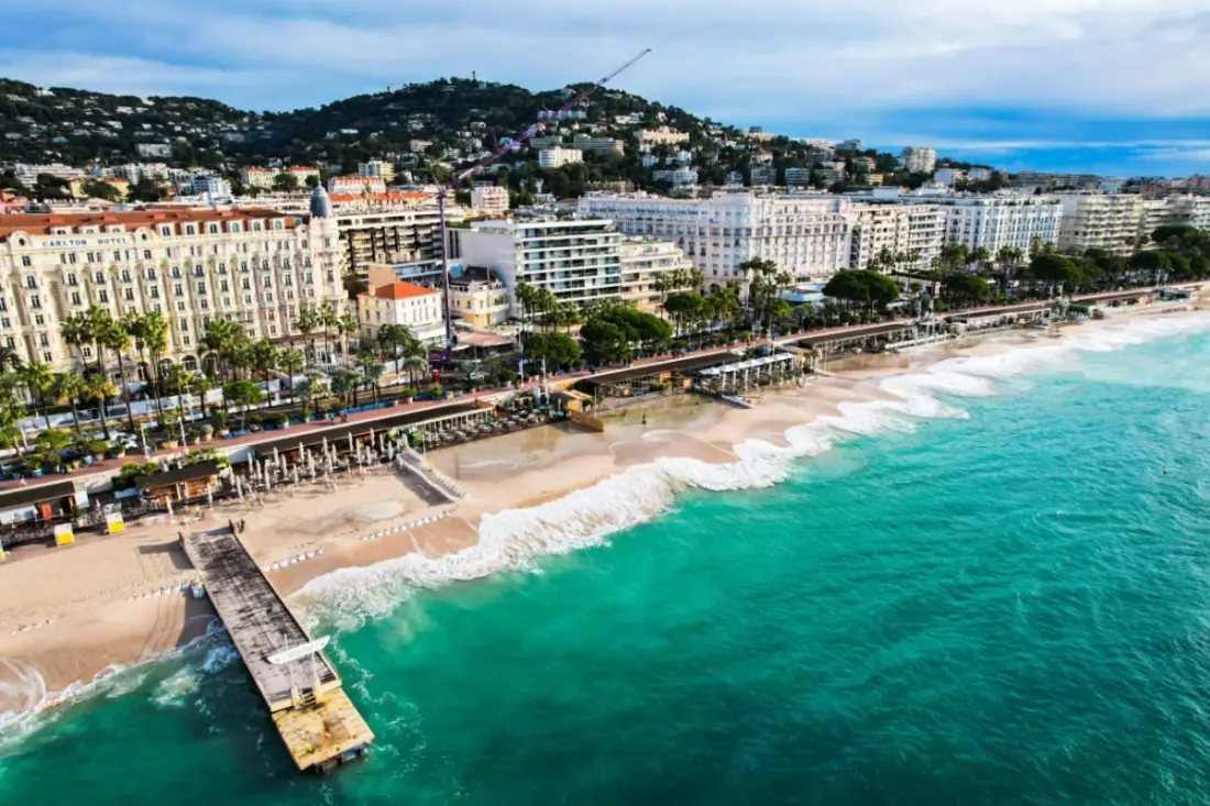 T3 tágas rezidenciát terasz - Cannes Centre, Deux Pas De La Croisette