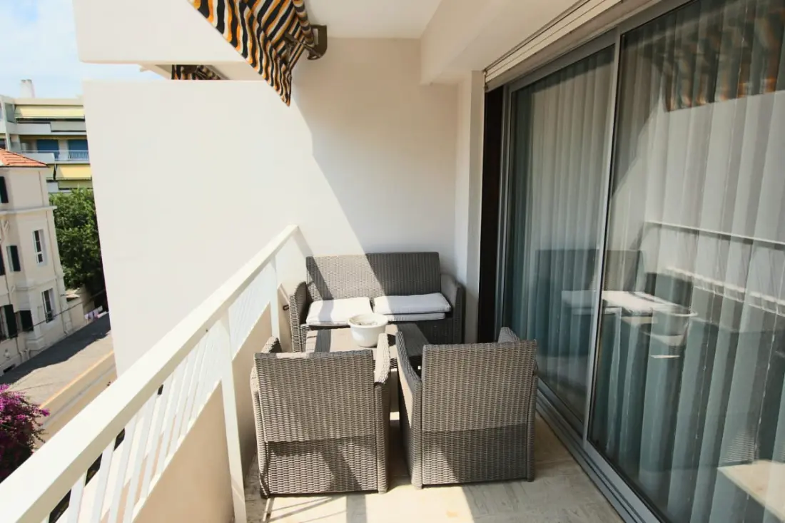 T3 tágas rezidenciát terasz - Cannes Centre, Deux Pas De La Croisette