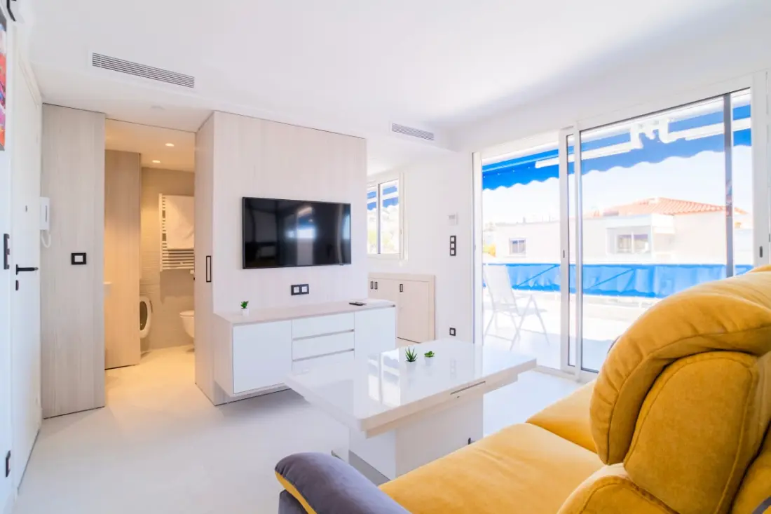 Residence 2p Terrace Sea View & Parking, 2min strandok