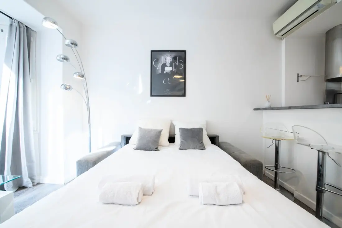 Residence 2p Downtown Cannes strandok Pied