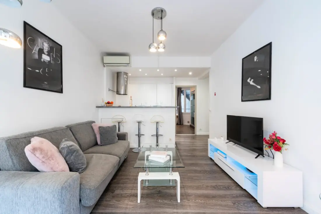 Residence 2p Downtown Cannes strandok Pied
