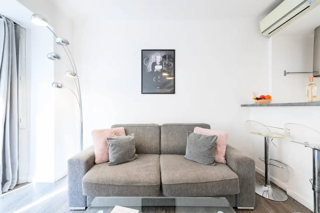 Residence 2p Downtown Cannes strandok Pied