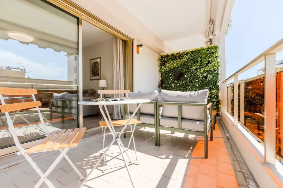 Residence 2p stílus terasz, strandok és láb cipő