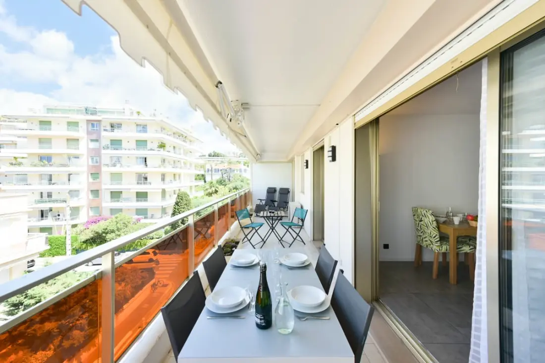 Residence 2p felújított, Terrace And Beach