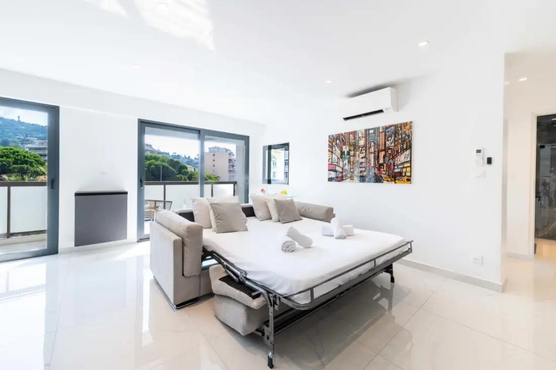 Residence 2p Crossing, Centre Cannes, Rue D