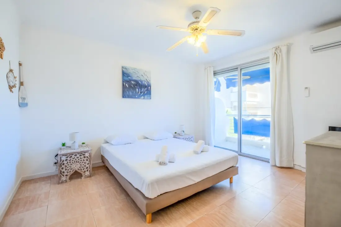 Residence 3p 100m Beachs, Terrace és Parkolás