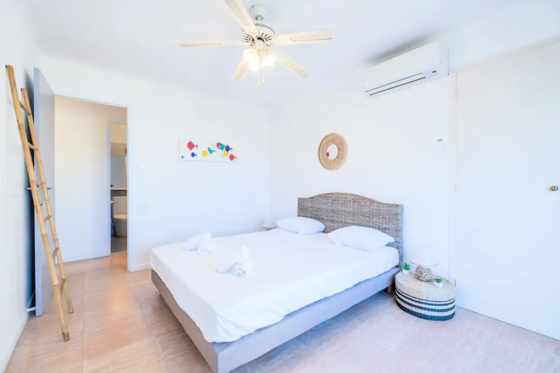Residence 3p 100m Beachs, Terrace és Parkolás