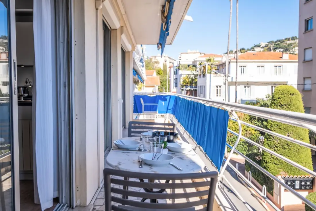 Residence 3p 100m Beachs, Terrace és Parkolás