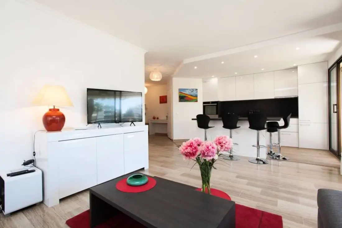 Residence 3p Terrace at Palm Beach, 2min Des Plages