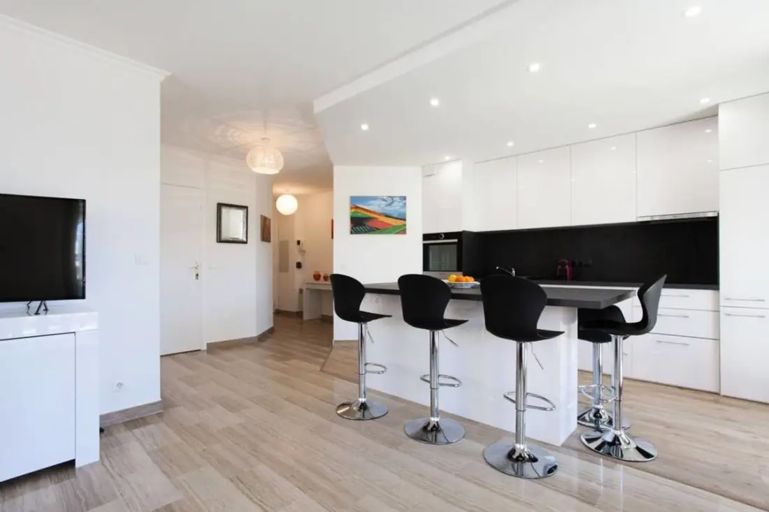 Residence 3p Terrace at Palm Beach, 2min Des Plages