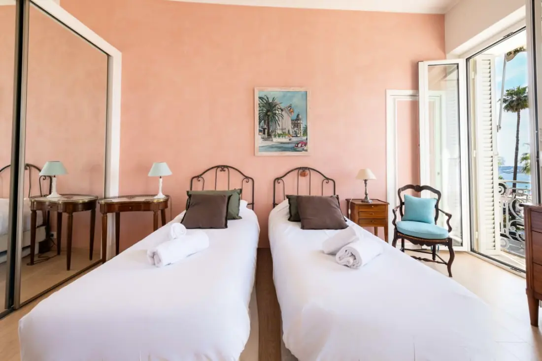 Residence 3p Bourgeois - Vue Croisette & Mer