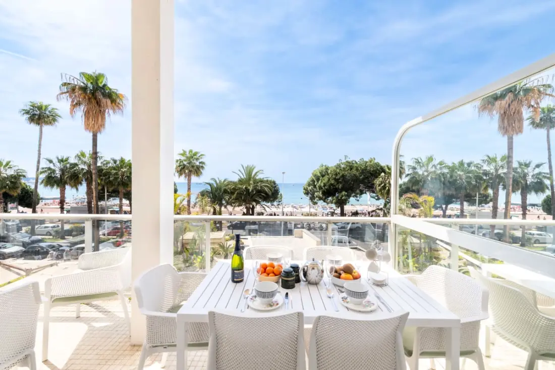 Residence 3p Bourgeois - Vue Croisette & Mer