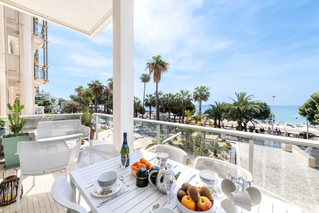 Residence 3p Bourgeois - Vue Croisette & Mer