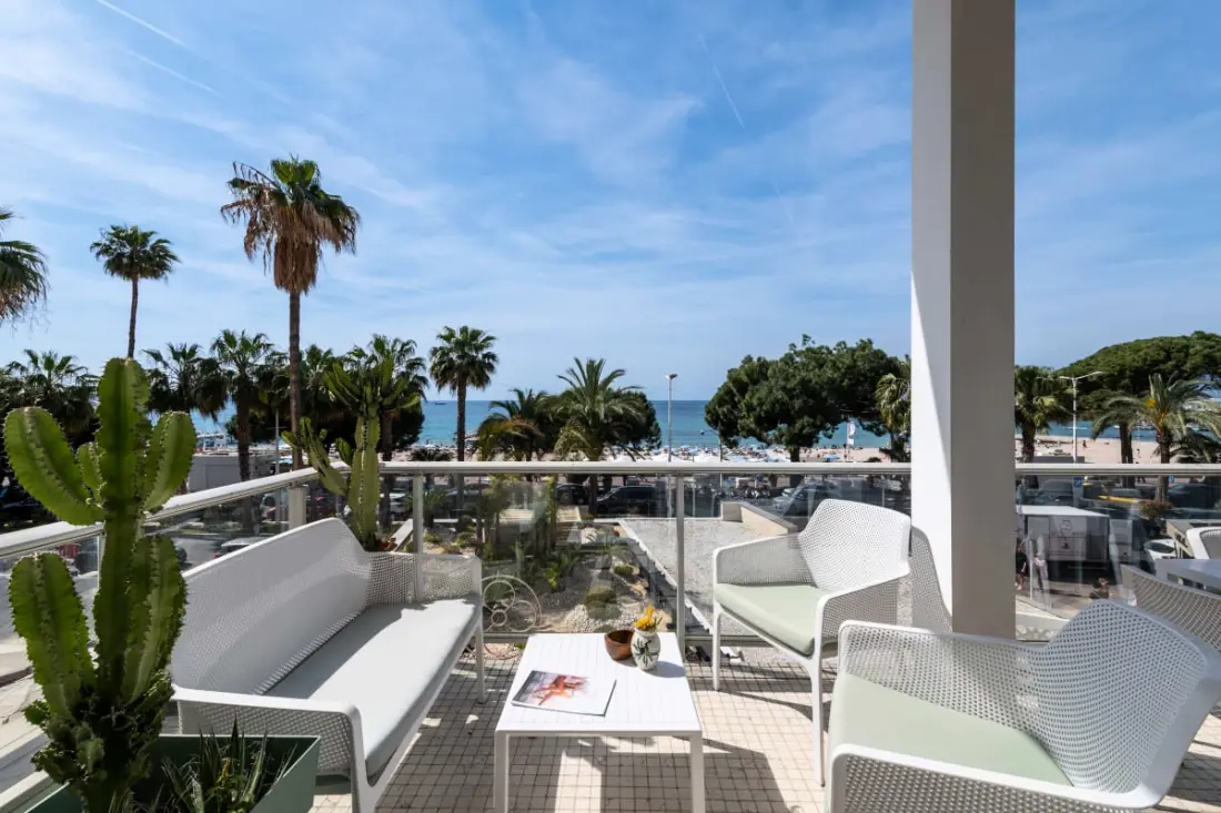 Residence 3p Bourgeois - Vue Croisette & Mer