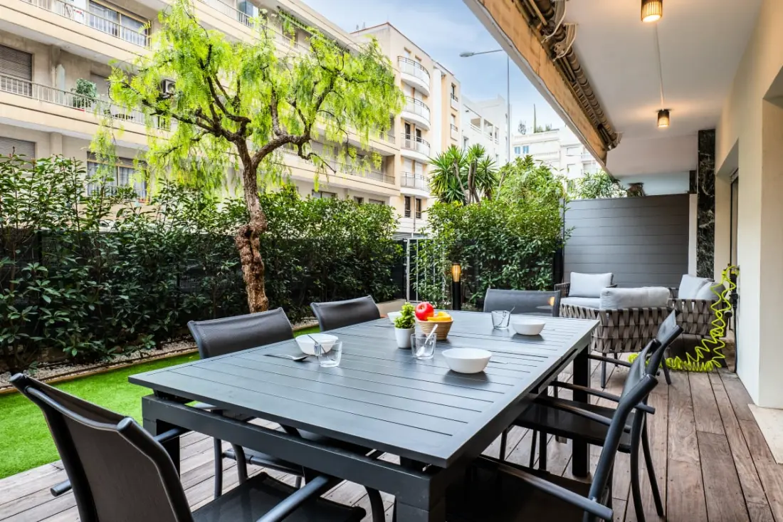 Residence 3p Downtown a kertben, 1min De La Croisette