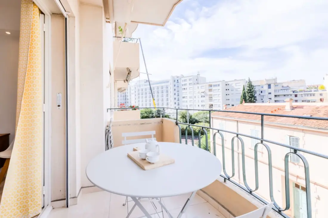Residence 3p De Style Balcony 3 Min De La Croisette