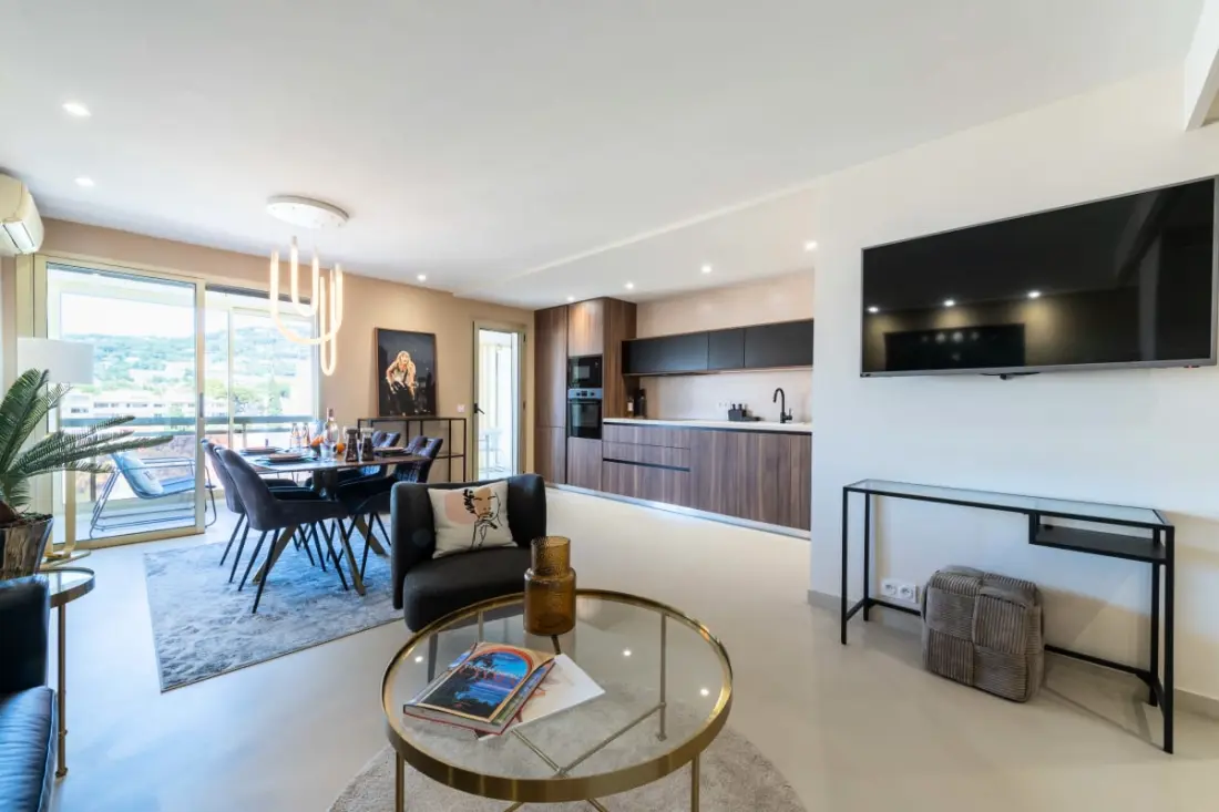 Residence 3p magas emelet - Terrace, Centre Cannes