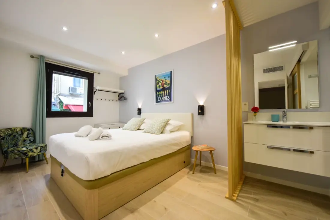 Residence 3p Felső tartomány 300m Des Plages Croisette