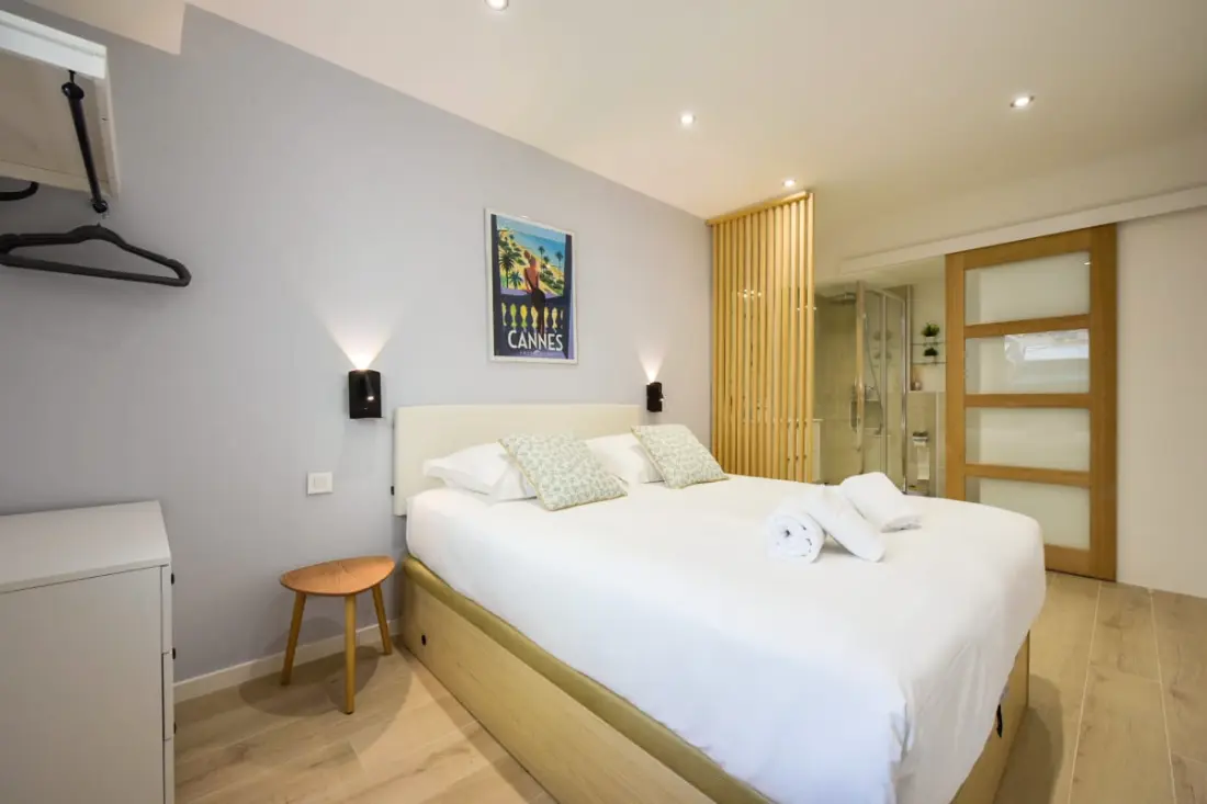 Residence 3p Felső tartomány 300m Des Plages Croisette