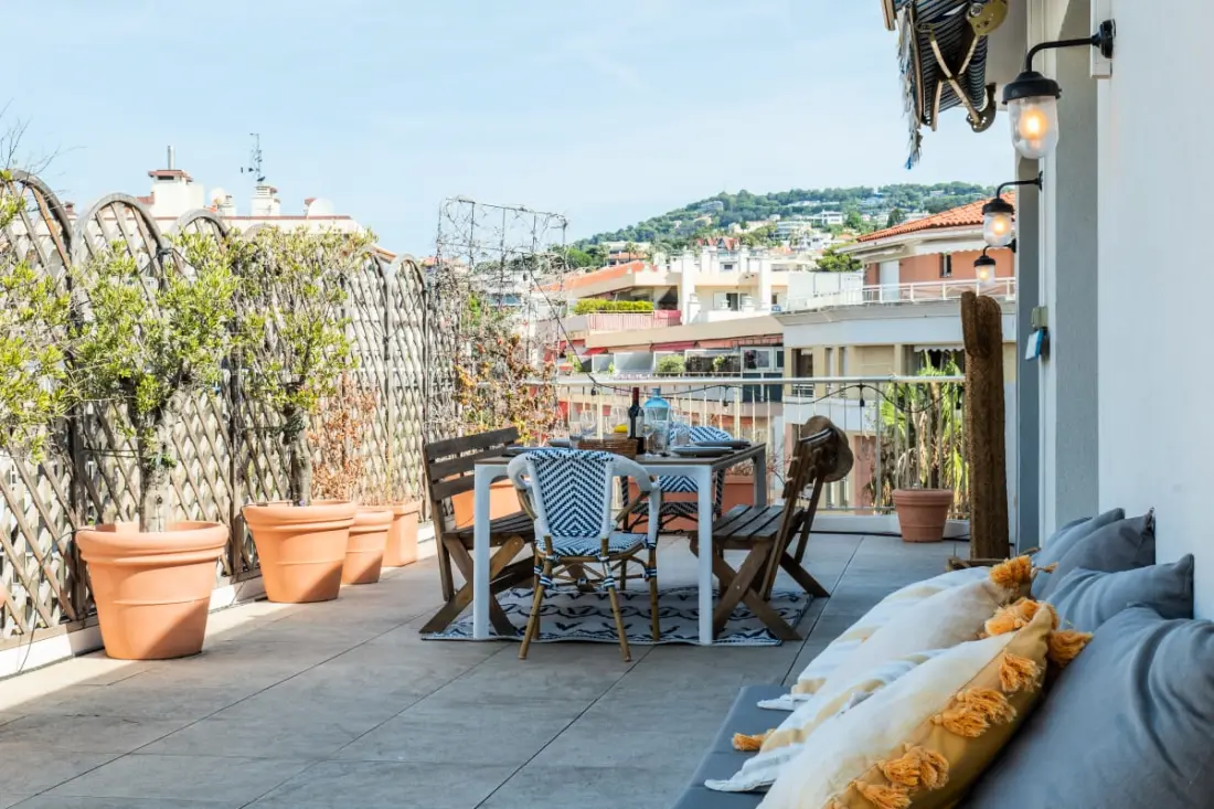 Residence 3p Rooftop Palm Beach, 2min strandok a lábban