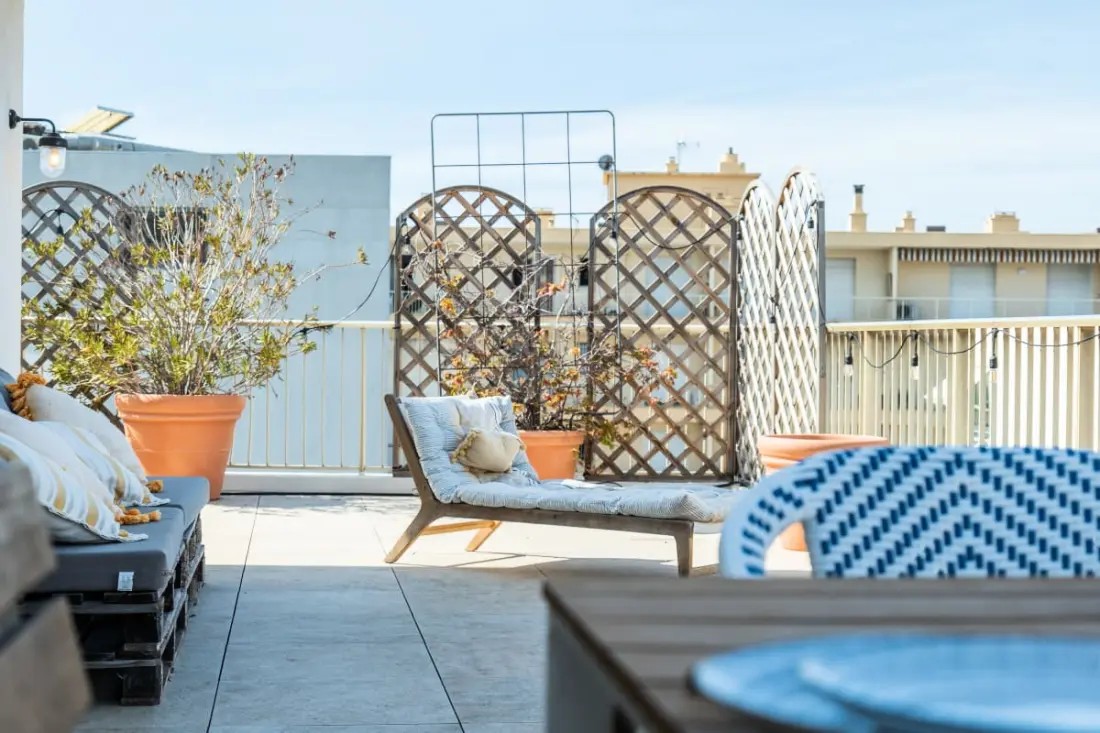 Residence 3p Rooftop Palm Beach, 2min strandok a lábban