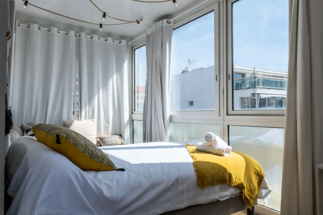 Residence 3p Rooftop Palm Beach, 2min strandok a lábban