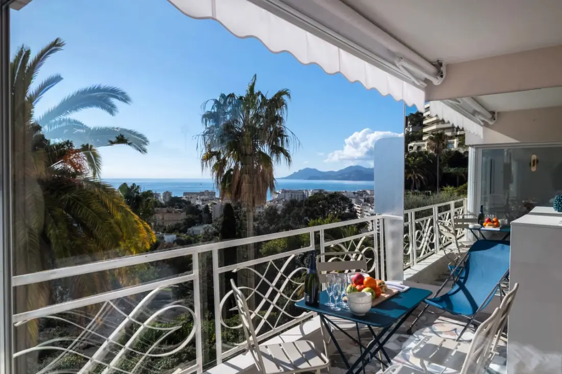 Residence 3p Sea View, Residence with Pool – Cannes