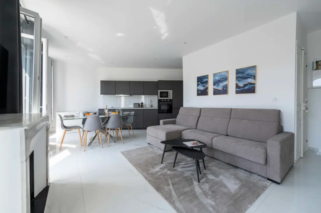 Residence 4p – Utolsó padló, Balcony South, Centre Cannes