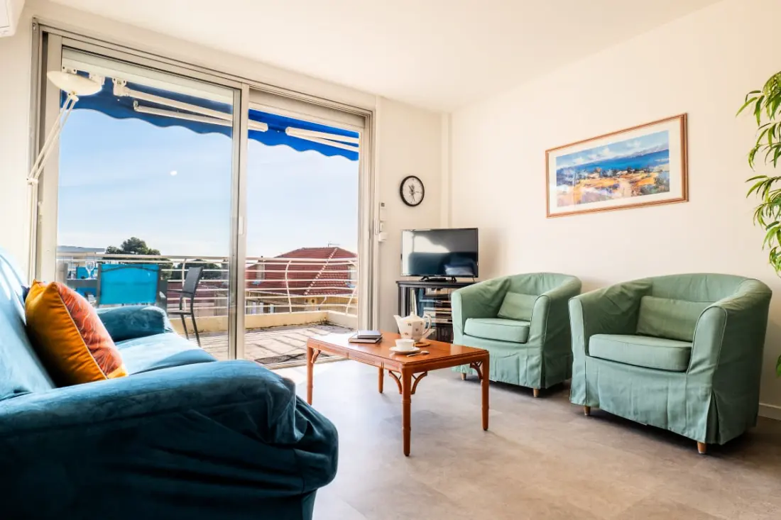 Residence 4p Terrace Sea View Two Steps strandok