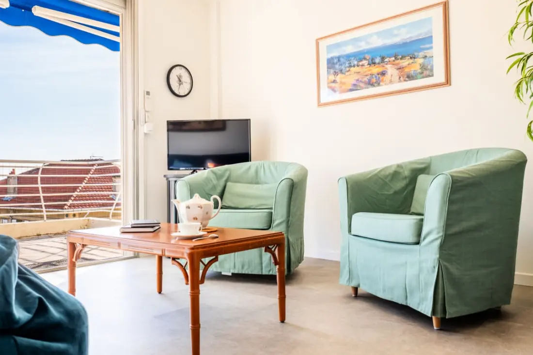Residence 4p Terrace Sea View Two Steps strandok
