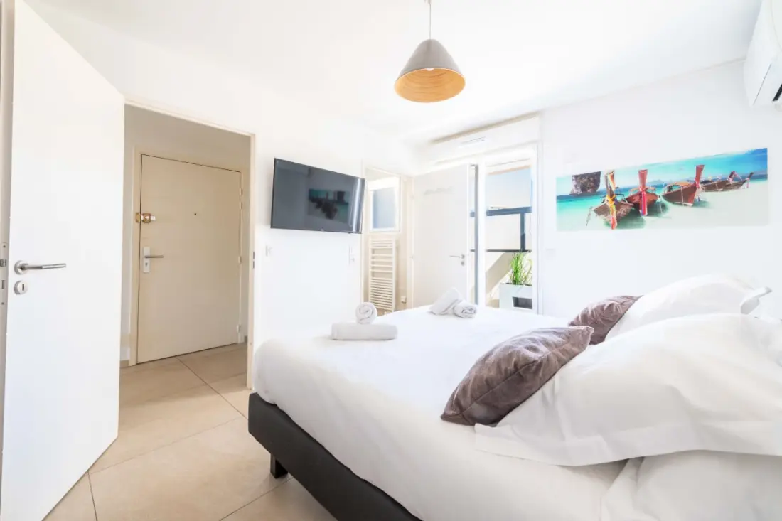 4p Rooftop lakóhely Jacuzzi & Parking, Cannes