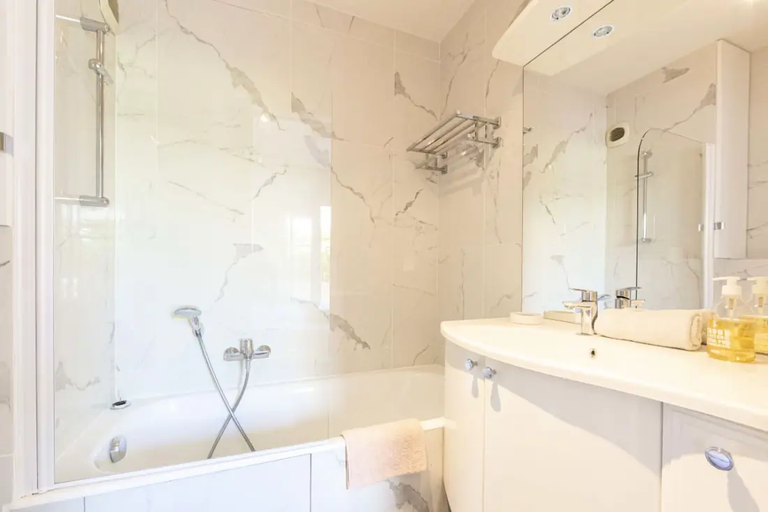 Residence apartman 2 hálószobával / 2 fürdőszobával/kétágyas terasszal kerttel