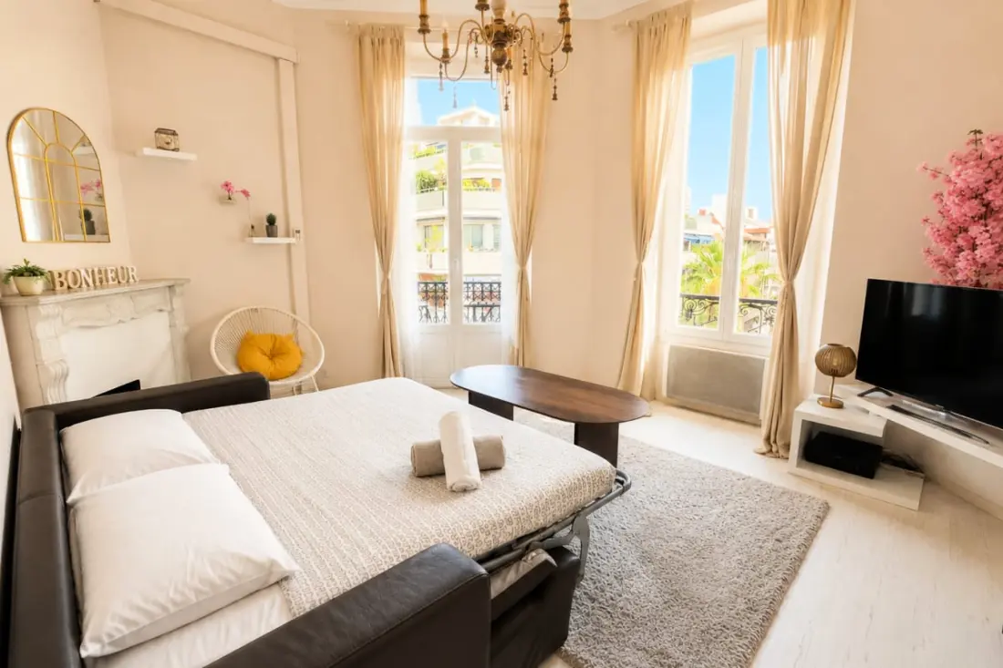 Residence Apartment 39 M2 En Plein Centre Ville De Cannes, légkondicionált