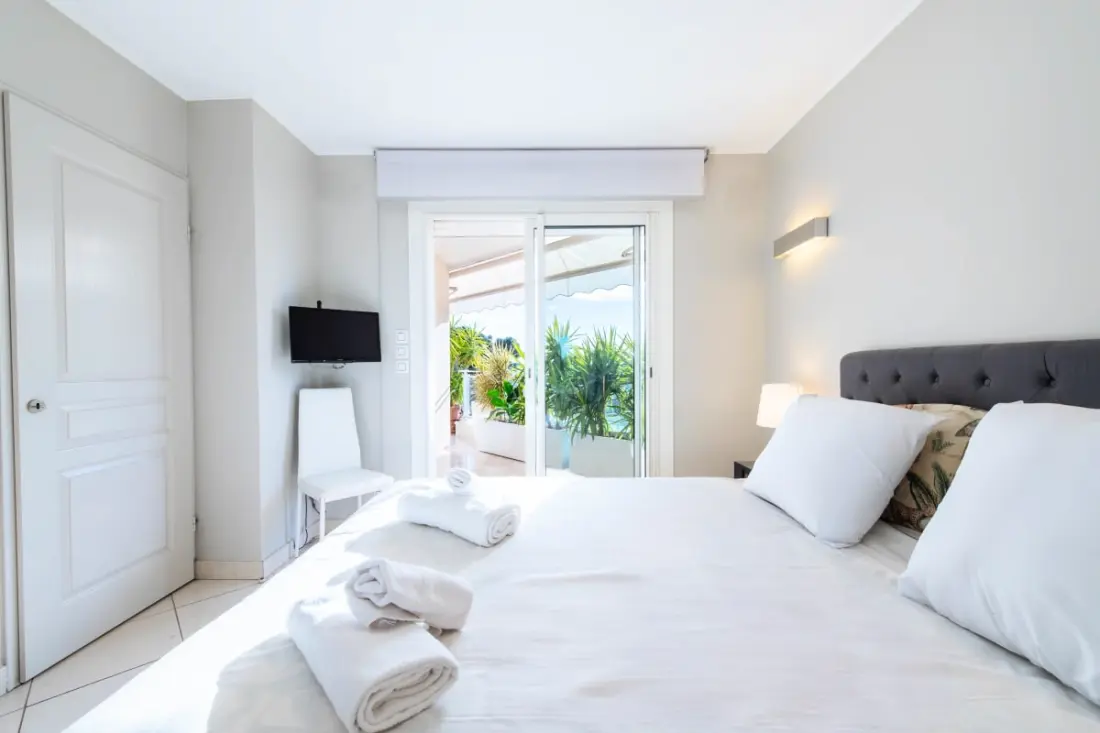 Rezidencia apartman 4p Terrace, tengeri kilátás és úszómedence